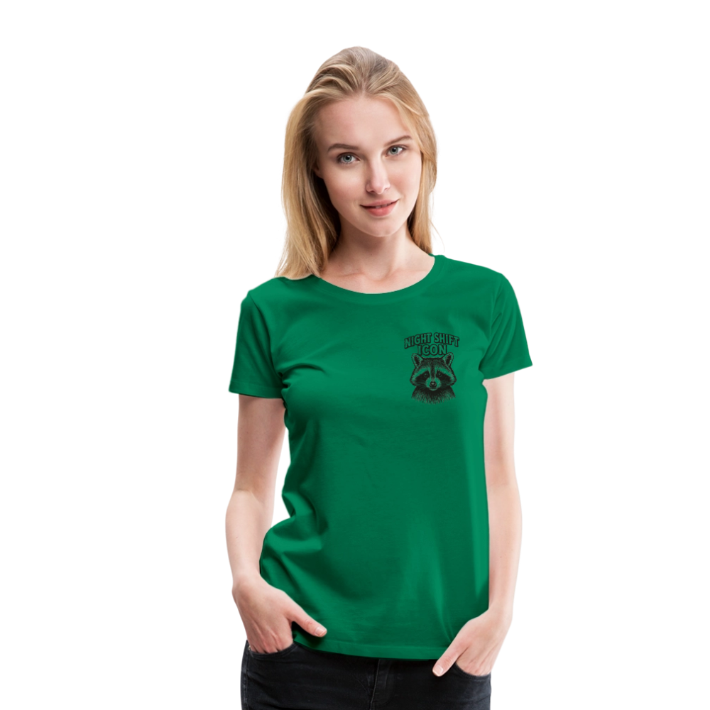 Damen T-Shirt "Night Shift Icon" - Kelly Green