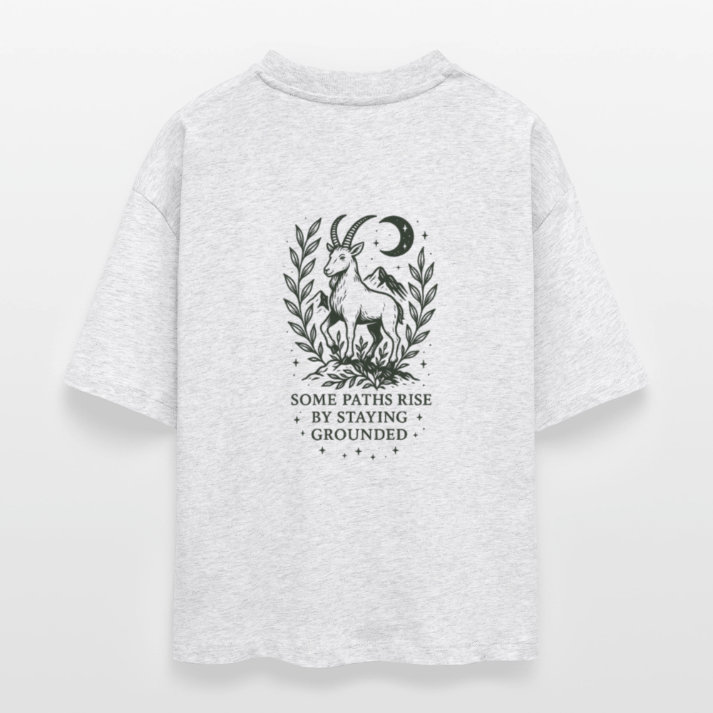 Damen Bio-T-Shirt Nova "Capricorn" - Weiß meliert