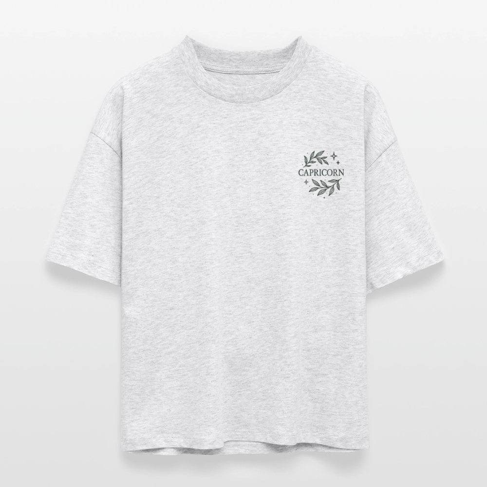 Damen Bio-T-Shirt Nova "Capricorn" - Weiß meliert