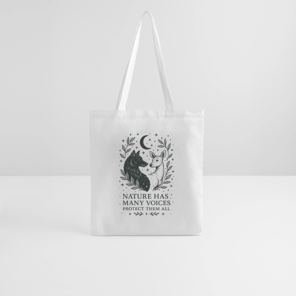 Stoffbeutel „Voices“ - Weiß