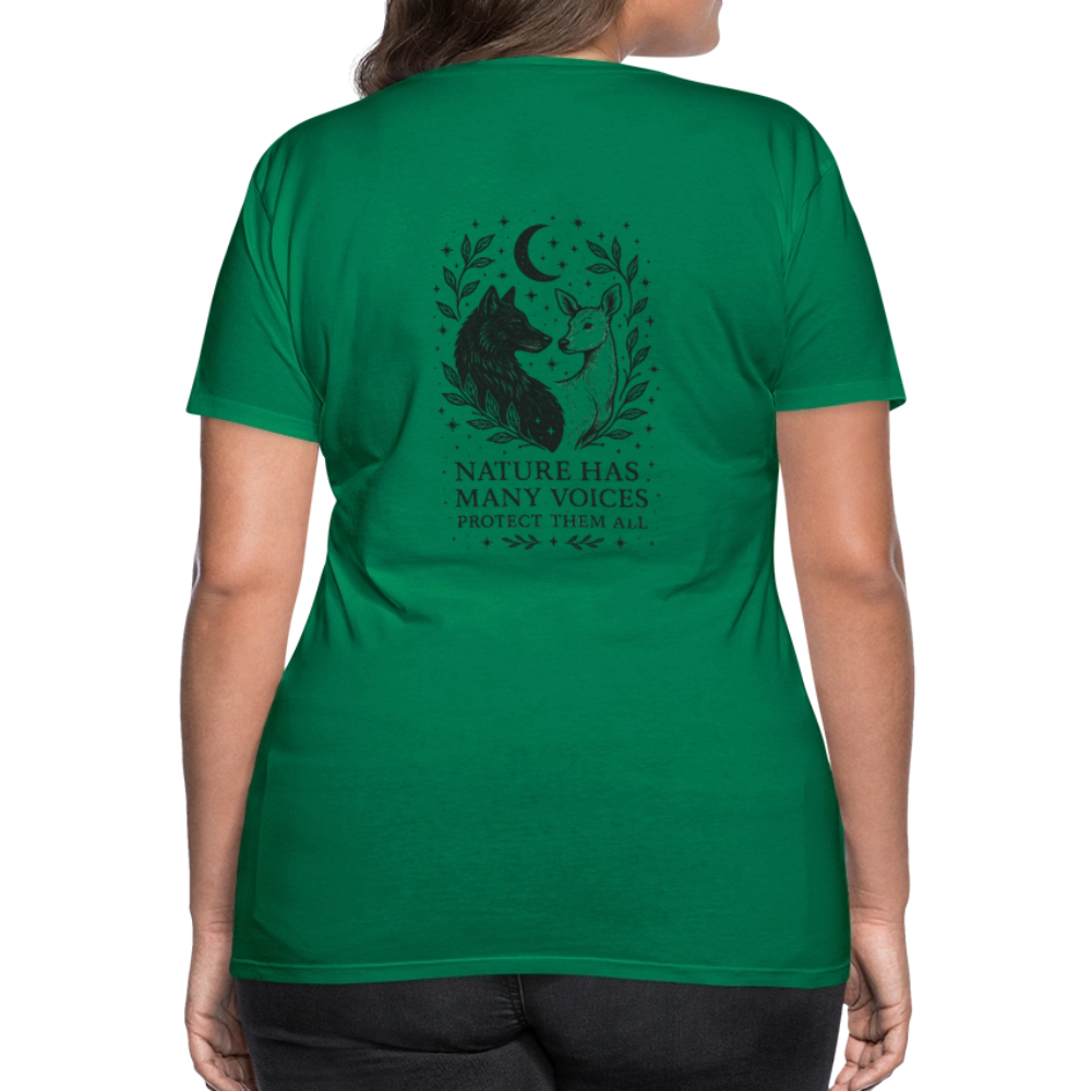 Damen Slim Fit T-Shirt "Gemini" - Kelly Green