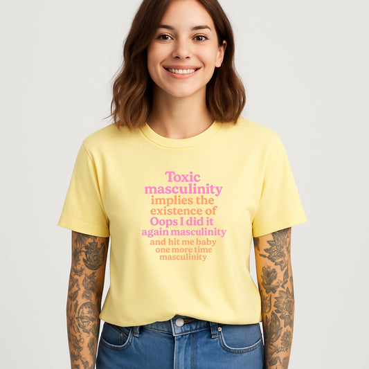 Unisex T-Shirt „Toxic Masculinity“