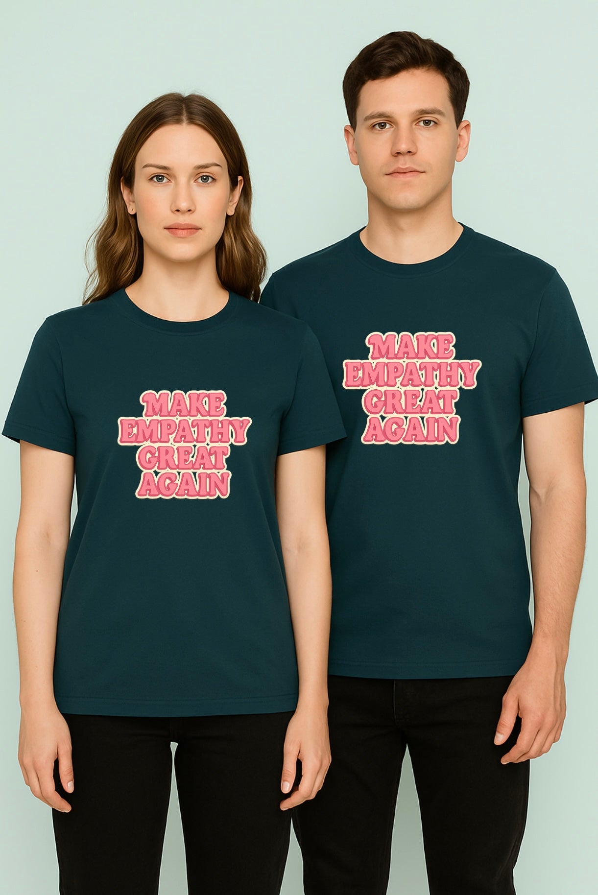 Unisex Bio-T-Shirt "Make empathy great again"